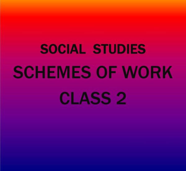 Class 2-KLB Social Studies-Schemes of work