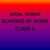 Class 6-KLB Social Studies-Schemes of work