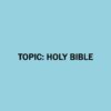 GRADE 1- CRE ACTIVITIES LESSON PLANS- TOPIC- HOLY BIBLE