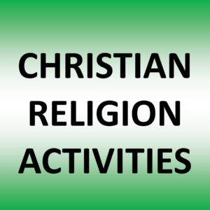 CHRISTIAN RELIGION ACTIVITIES