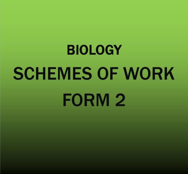 Form 2-Biology-Scheme of work