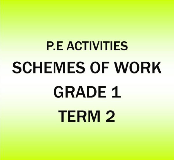 Grade 1 - P.E Activities - Term 2 - Scheme of work